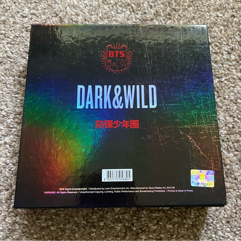 BTS Dark & Wild Album First Press Limited Inclusions Full Set J-Hope Photocard - Picture 4 of 16